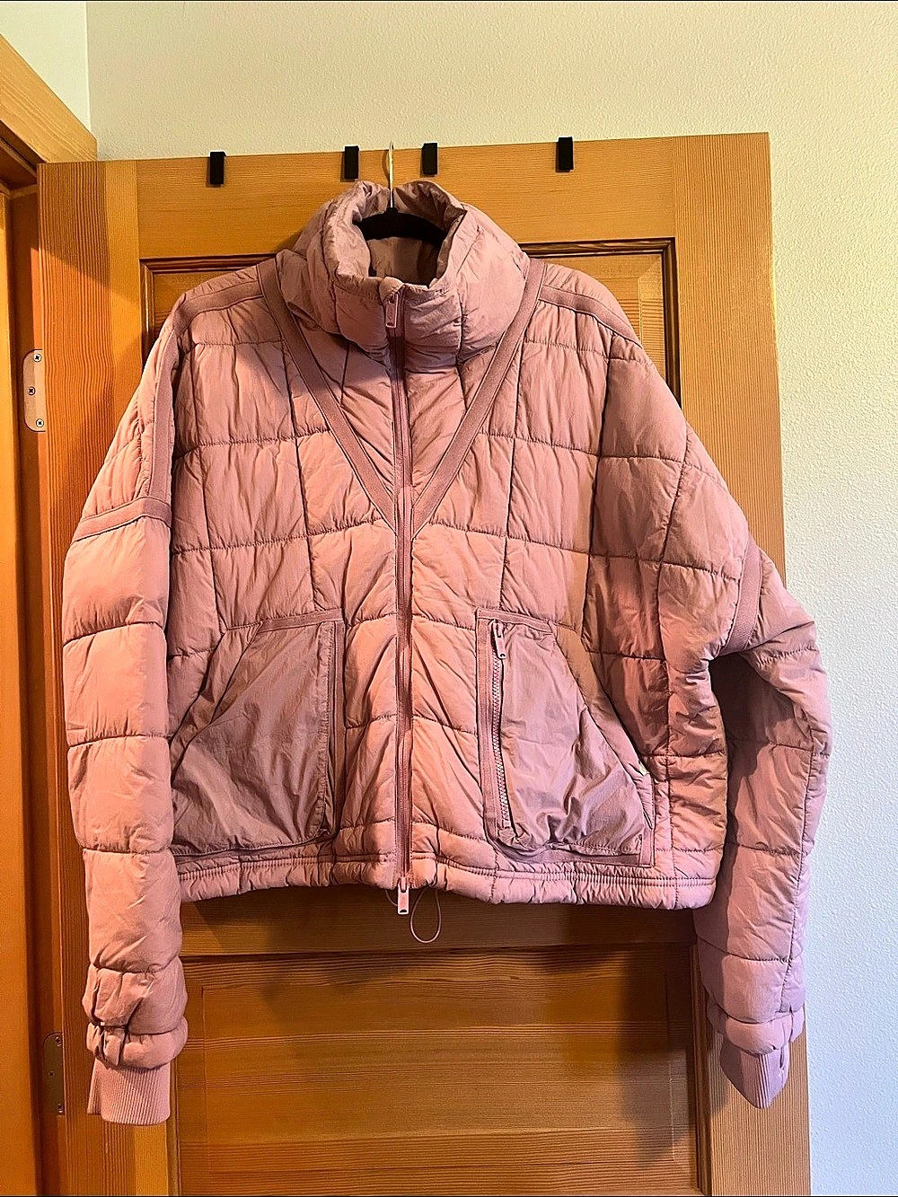 Free People Puff Jacket light Pink